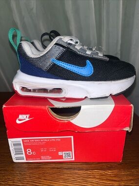 Nike Kids Sneakers - Black, Blue, Teal